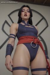 ai_assisted ai_generated cameltoe cameltoe_leotard dancing leotard marvel_cinematic_universe marvel_rivals psylocke psylocke_(marvel_rivals) pussy redhoney.ai tagme video