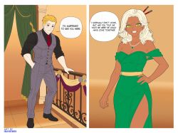 rwby ibanews1 tagme comic english english_text 1girls 1boy jaune_arc arslan_altan