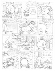 ... angry anus balls blush charmander comic dialog disappointed duo english_text erection female fur furry_tail male multi_tail nintendo penetration penis pokemon pokemon_(species) pussy sex straight tail tails text unknown_artist video_games vulpix