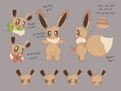 animal_genitalia anthro canine_penis eevee furry futanari intersex labbit1337 nintendo penis pokémon_(species) pokemon pokemon_(species) reference_image reference_sheet sheath