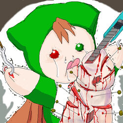 abuse abused artist_request blood blood_drip bound bruise bruised chibi cock_and_ball_torture crying crying_with_eyes_open cutting cutting_flesh cutting_penis gore heterochromatic_eyes heterochromia hooks jissouseki male_ryona open_mouth open_wound papercutter pins sawblade shaking tagme tongue_out torture trembling