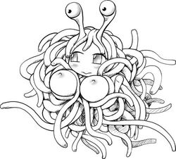 flying_spaghetti_monster public_domain religion rule_63 tagme