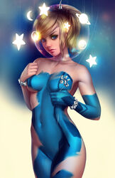 samus aran from metroid by tsuaii