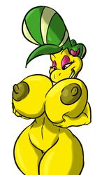 2015 anthro areola big_breasts breasts erect_nipples female huge_breasts koopa kylie_koopa mario_(series) mario_and_luigi_(series) nintendo nipples nude pussy scalie shinysteel solo video_games