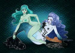 female madammoanster merfolk mermaid monster_high sirena_von_boo vandala_doubloons