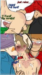 anal blowjob bruises edd_(eddsworld) eddsworld gay hoodie male matt_(eddsworld) mitsukizuzu pubes tom_(eddsworld) tord_(eddsworld)