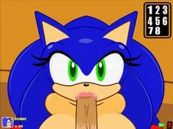 animated ctrl-z fellatio genderswap sonic_(series) sonic_the_hedgehog sonic_transformed_2 sonique_the_hedgehog tagme