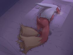 anthro anus bed blaziken blush claws closed_eyes dildo feathers female kajinchu masturbation nintendo on_bed open_mouth penetration pokemon pokemon_(species) pussy pussy_juice sex_toy solo sweat vaginal_penetration video_games