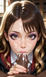 hermione granger from harry potter by waifufamily