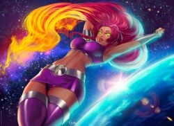 starfire from dc by artist request