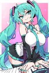 hatsune miku from vocaloid by artist request