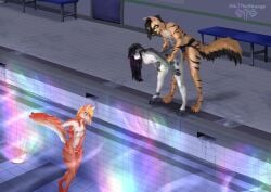2025 aardwolf aardwolf_tail anthro areola belly bench black_hair blank_stare blissful blonde_hair blue_bench blue_dildo blue_eyes bovid braided_hair breast_grab breasts brown_body brown_fur canid canine caprine cloven_hooves colored dark_nipples dazed deer_in_headlights detailed detailed_background dildo door empty_eyes female female/female fennec_fox filter finger_fuck fingering fingers flat_chested floating floor fox fox_tail fur goat goat_tail grey_body grey_eyes grey_fur grope group group_hypnosis hair hand_on_belly hand_on_breast hand_on_hip hands_on_legs hayley_(windluck) head_empty hi_res hooves horn hyena hypnosis hypnotic_device hypnotic_eyes hypnotic_light indoor_pool ivona_(jacethenewguy) lena_(windluck) light light_manipulation long_hair looking_at_light looking_at_water magic magic_light mammal mesmerized mik3thestrange mind_control natatorium navel nipple_fetish nipple_play nipples nude nude_anthro nude_female open_mouth orange_body orange_fur paws pink_nipples pool pool_lights public public_nudity purple_eyes reflection sex sex_toy short_hair signature small_breasts strapon strapon_in_pussy strapon_insertion strapon_sex straps swimming swimming_pool tail tile tile_floor toying_partner trio true_fox twintails unaware_hypnosis vaginal_penetration wet wet_body wet_floor wet_fur wet_hair white_body white_fur