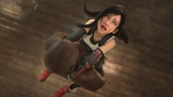 tifa lockhart from final fantasy by mieni3d