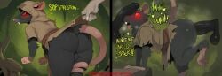 ai ai_art ai_assisted ai_generated anal anal_sex bare_ass big_ass big_balls big_butt big_penis black_fur breeding_slave cernyai comic comic_page cute dialogue femboy feminine_male fur furry gay instant_loss_2koma male male_only musk rape rape_slave rat rat_ears rat_tail red_eyes rough_sex skaven slave speech steam sweat tagme tail warhammer_(franchise) yaoi