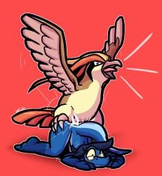 2025 3_toes all_fours anal anal_sex anthro anthro_on_feral anthro_penetrated ass ass_up avian beak black_eyes blonde_hair blue_body blue_hair blue_penis blue_scales blush brown_body brown_feathers butt_grab claws doggy_style erection eyewear eyewear_only feathers feet feral feral_penetrating feral_penetrating_anthro from_behind_position generation_1_pokemon genitals glasses glasses_askew glasses_only grey_claws hair hand_on_butt interspecies lizard male male/male male_penetrated male_penetrating male_penetrating_male nintendo nude penetration penis pidgeot pink_beak pink_body pink_feathers pink_penis pokemon pokemon_(species) pupils purple_eyes red_body red_feathers red_hair reptile scales scalie sex spread_wings talons toe_claws toes ulti_(ultilix) ultilix wearing_glasses white_pupils wings yelling yellow_body yellow_feathers yellow_sclera zoophilia