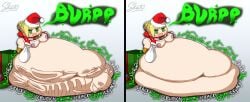 adorable belch belching belly belly_bulge belly_noises belly_overhang big_ass big_belly big_breasts big_thighs blonde_hair bones bones_in_belly bones_in_stomach breasts burp burping chibi christmas cute cute_pred digest digested digested_alive digested_prey digesting digesting_live_prey digesting_prey digestion digestion_noises digestion_sequence f/f fatal_vore fate/grand_order fate/stay_night fate_(series) female female_pred female_predator female_prey green_eyes hyper hyper_belly meme nero_claudius_(fate) nero_claudius_(fate/extra) onomatopoeia oral_vore padoru padoru_(meme) post-vore santa_costume santa_hat santa_suit skii10 skull unwilling_prey vore vore_belly willing_pred yellow_hair
