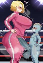 android 18 from dragon ball by pokse