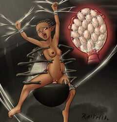 arachnid arachnophilia arthropod blush breasts dark_skin disney disney_fairies duo egg egg_implantation egg_laying eggnant fairy fairy_wings female fucked_by_bug impregnation insectophilia iridessa male naked nipples nude open_mouth oviposition penetration penis pregnant pussy raithial sex small_breasts spider straight teeth tongue uselessboy vaginal_penetration web x-ray zoophilia