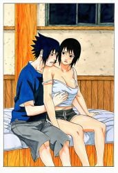 sasuke uchiha from naruto by shunchi