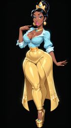 princess tiana from disney by thealphega