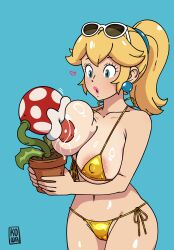 piranha plant from mario (series) by kowaworks02