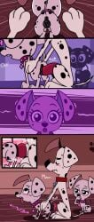 101_dalmatian_street 101_dalmatians 2019 2girls1boy absurd_res age_difference anatomically_correct animal_anus animal_genitals animal_penis animal_pussy anus ass asshole balls big_balls big_penis black_anus black_body black_fur black_pussy blush blush_lines bodily_fluids brother brother_and_sister canid canine canine_anus canine_genitals canine_penis canine_pussy canis cock collar comic comic_page cub dallas_(101_dalmatians) dalmatian deja_vu_(101_dalmatians) destiny_(101_dalmatians) dick digital_media_(artwork) disney dog_collar domestic_canine domestic_dog dylan_(101_dalmatians) eye_twitch eyelashes female female_canine female_cub female_dog female_feral female_penetrated feral feral_female feral_focus feral_male feral_on_feral feral_only feral_penetrated feral_penetrating feral_penetrating_feral fucked_from_behind fucked_silly fur genital_fluids genitals grabbing_ass grabbing_from_behind group_sex hi_res high_resolution highres hind_legs hindlegs huge_balls huge_cock hypergal incest knotted_penis large_balls large_penis larger_feral larger_male male male/female male_canine male_dog male_feral male_on_female male_penetrating male_penetrating_female mammal motion_lines multicolored_body multicolored_fur older_brother older_brother_and_younger_sister older_feral older_male one_after_another open_mouth panting paws penetration penile penile_penetration penis penis_in_pussy penis_in_vagina puppy pussy raised_tail red_penis sex sex_from_behind sisters size_difference small_but_hung smaller_female spots spotted_body spotted_fur surprise_sex sweat sweating tail tail_anus tail_raised tailhole tight_fit tongue tongue_out triple_d_(101_dalmatians) two-tone_body two-tone_fur vagina vaginal_penetration vaginal_sex vulva white_body white_fur white_spots younger_female younger_feral younger_sister