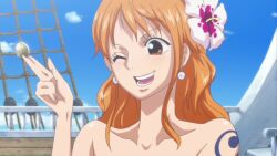 Anime, Areolae, Arm Tattoo, Big Areola