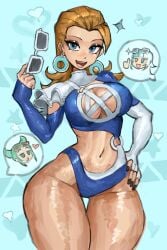invisible woman from marvel by saiykik