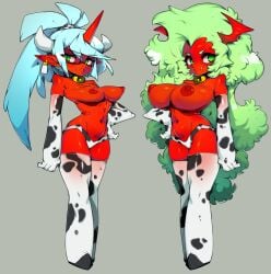 kneesocks daemon from panty & stocking with garterbelt by slugbox