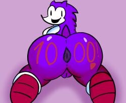 1000th_post anus ass_focus celebration congratulations fercholito inviting looking_at_viewer looking_back needlemouse_(character) needlemouse_(series) sarah_henderson_(needlemouse) showing_anus showing_ass showing_pussy sitting_down sonic_(series) sonic_the_hedgehog_(series)