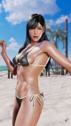 1girls 3d ass azucena_milagros_ortiz_castillo bandai_namco beach big_ass big_breasts breasts brown_eyes brown_hair curvy curvy_female curvy_figure dark-skinned_female dark_skin earrings female female_only hair_ornament huge_breasts latina medium_hair mod namco peruvian peruvian_female pose seductive solo standing sweat tanned tekken tekken_8 thick_thighs video_game_character voluptuous voluptuous_female wide_hips