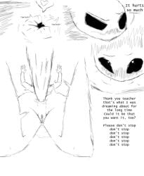 anthro anthro_only bee bug bug_girl comic comic_panel dialog dialogue female female_focus female_only furry furry_female furry_only hollow_knight hornet_(hollow_knight) hymenopteran hymenopteran_humanoid insect_girl insect_humanoid insects lesbian_sex mother_and_child mother_and_child_(lore) mother_and_daughter painful painful_penetration pleasure_face pleasured princess queen queen_bee queen_vespa stinger stinger_(anatomy) team_cherry training wasp wasp_waist weaver yuri