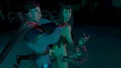 3d anal batcave batman batman_(injustice_2) batman_(series) cowgirl_position dc dc_comics diana_prince double_penetration female group_sex injustice_2 orgasm_face penetration rough_sex screaming skyliner79 superman superman_(injustice_2) superman_(series) threesome wonder_woman wonder_woman_(injustice) wonder_woman_(series)