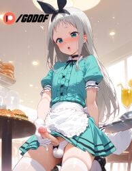 ai_generated blend_s boy cute femboy gay godof kanzaki_hideri maid patreon trap yaoi