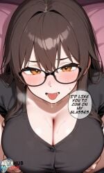 1boy 1boy1girl 1female 1girls 2025 after_ejaculation after_orgasm ai ai_assisted ai_generated alyxhub anime anime_style artist_name big_breasts blush bodystocking boobjob boobs_out breast_squeeze breastjob breasts breasts_out clothed clothing female female_focus glasses hi_res high_resolution highres male_domination nude nude_female nude_male oc original_character patreon patreon_username pov pov_eye_contact pov_hands pov_male revealing_clothes seductive seductive_eyes seductive_look seductive_smile shy squeezing_breasts stable_diffusion swallowing_cum tight_clothing titjob uncensored uncensored_nipples watermark