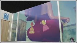 3girls animated ass ass_against_glass ass_focus butt_crush cracking_glass crushed distortingreality edit facing_away femdom flattened giant giant_ass giantess huge_ass looping_animation mario_(series) minor_edit pauline princess_daisy princess_peach red_dress size_difference sound sound_edit sound_effects super_mario_odyssey tagme variant video yuri