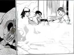 all_the_way_to_the_base balls_deep cervical_contact cervix_kiss cloneningen clueless_female cucked_by_mother cuckquean hidden_sex mother-in-law_and_son-in-law mother_and_daughter motherly_cuckold onsen trying_not_to_moan underwater_sex