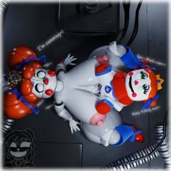 1futa 1girls 3d animatronic big_breasts bow bow_in_hair bow_ribbon breasts circus_baby circus_baby_(fnaf) circus_queen_(justaperson) clown clown_girl crown cum cum_in_pussy cum_inside dickgirl female_penetrated five_nights_at_freddy's five_nights_at_freddy's:_sister_location futa_on_female futa_penetrating futa_penetrating_female futanari gigantic_breasts ginger ginger_hair huge_breasts justaperson_queendom larger_futanari massive_breasts orange_hair plush plush_baby plush_princess_(justaperson) plushie plushophillia pussy red_hair robot robot_girl scrapkill sister_location size_difference smaller_female solo solo_futa tiara vagina vaginal_insertion vaginal_penetration vaginal_sex white_skin white_skin_(monochrome)