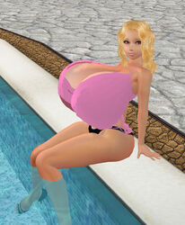 3d bimbo blonde_hair breasts gigantic_breasts illusion_soft premium_play_darkness