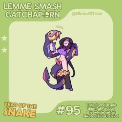 female game_freak human lucy_(pokemon) male nikoto_all-stars_smashing nintendo pokemon pokemon_(species) pokephilia seviper sex year_of_the_snake