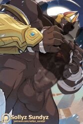 2:3 abs ambiguous_gender anal anal_sex animated anthro anubian_jackal balls bara barazoku big_balls big_penis blue_eyes canid canine canis claws dominant dominant_anthro dominant_male duo erection fangs genitals gold_(metal) gold_jewelry huge_balls huge_cock huge_thighs human jackal jewelry jewelry_only larger_male loop male male/ambiguous male_focus mammal manly muscular muscular_anthro muscular_arms muscular_legs muscular_male muscular_thighs no_pupils nude penetration penile penile_penetration penis sex sharp_teeth size_difference small_dom_big_sub smaller_ambiguous smile sollyz submissive submissive_ambiguous teeth thick_arms thick_penis thick_thighs