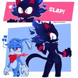 after_spanking beta_design blaze_the_cat feels_the_rabbit mark_on_butt max_the_rabbit_(sonic) proto_blaze quavernsfw rush_the_rabbit_(quaverdraws) sega sonic_(series) sonic_the_hedgehog_(series)