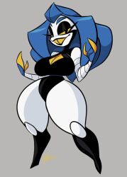 awd big_breasts breasts cleavage female huge_breasts tagme thick_thighs wide_hips