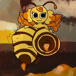 1ambiguous 1girls 2026 ambiguous_prey antennae_(anatomy) anthro bee bee_girl blush_crunch_studios breast_vore breasts breasts_bigger_than_head breasts_bigger_than_torso draconic_devilz female flavor_frenzy food_creature hair hair_tuft honalee_(flavor_frenzy) honey honey_(food) honey_bee honey_lactation huge_breasts huge_nipples hyper_breasts nipple_vore on_counter open_nipples painted_background roblox roblox_game same_size_vore self_upload striped_body struggling_prey unusual_lactation unusual_wings video_games vore