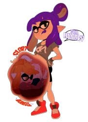 inkling_girl same_size_vore soft_vore splatoon struggling struggling_prey theboogie unwilling unwilling_prey vore vore_belly