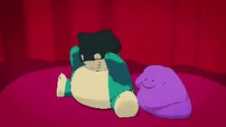 anal anal_sex animated ditto domination furry pokemon pokemon_(species) sex size_difference slapping snorlax straight what