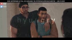 2boys anal anal_sex big_dom_small_sub big_penis erect_penis erection gay gay_anal gay_sex huge_cock hyungry large_penis male male/male male_only muscular muscular_male tagme video