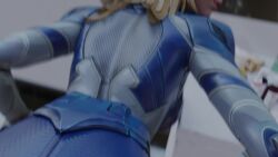 3d animated ass ass_focus ass_shake blonde_hair blue_bodysuit blue_eyes bodysuit female from_behind gloves huge_ass invisible_woman invisible_woman_(marvel_rivals) jiggle kishi leaning leaning_forward long_hair looking_at_viewer looking_back marvel marvel_comics marvel_rivals skin_tight smile solo sue_storm tagme twerking video