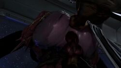 animated asari big_ass big_penis blowjob mass_effect quarian rape sex tagme tali'zorah_nar_rayya threesome under_the_table video video_game_character video_games