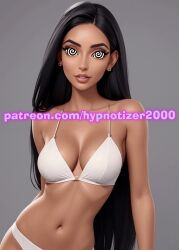 ai ai_generated bikini hypno_eyes hypnosis hypnosis_app hypnotic hypnotic_eyes hypnotizer2000 mind_control spiral_eyes submissive submissive_female